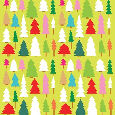 Christmas Trees by Sara Franklin canvas print