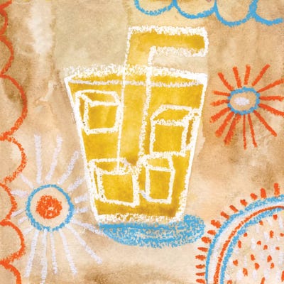 Coffee Time by Sara Franklin framed canvas print