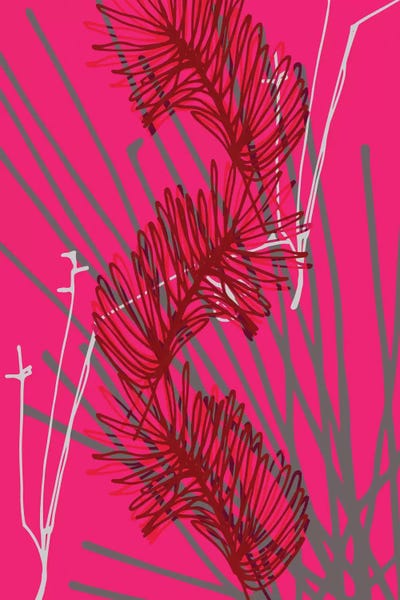 Falling Twigs by Sara Franklin multi panel art