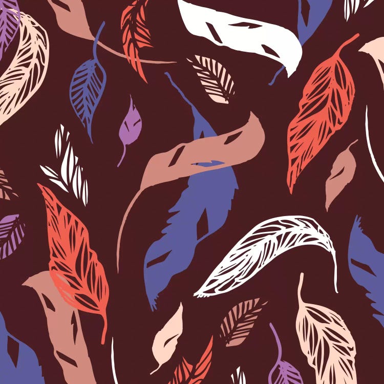 Feather Toss by Sara Franklin wall art