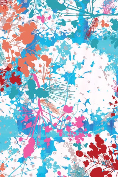 Foliage Silhouettes by Sara Franklin multi panel art