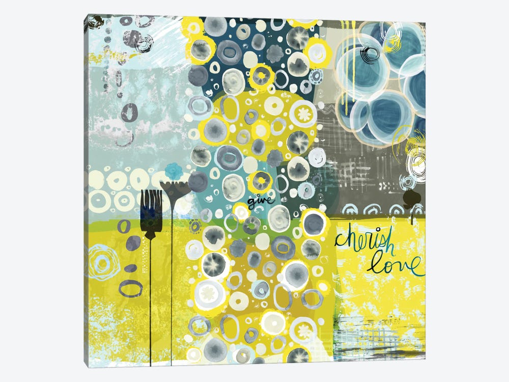 Give by Sara Franklin 1-piece Canvas Wall Art