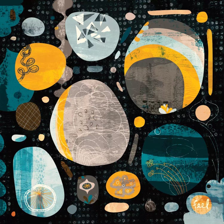 Moon Rocks by Sara Franklin wall art