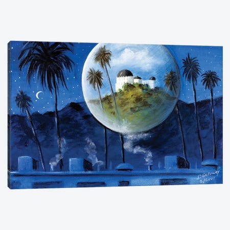 Midnight Dream In Los Feliz Canvas Print #SGA23} by Susi Galloway Canvas Art Print