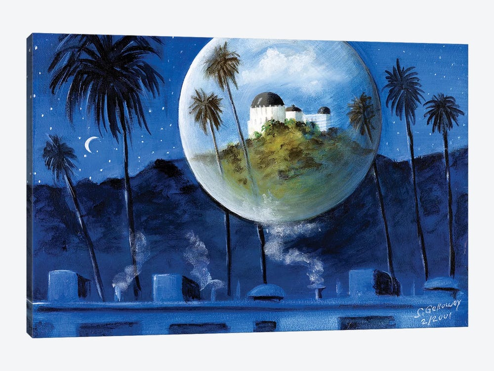 Midnight Dream In Los Feliz by Susi Galloway 1-piece Canvas Art