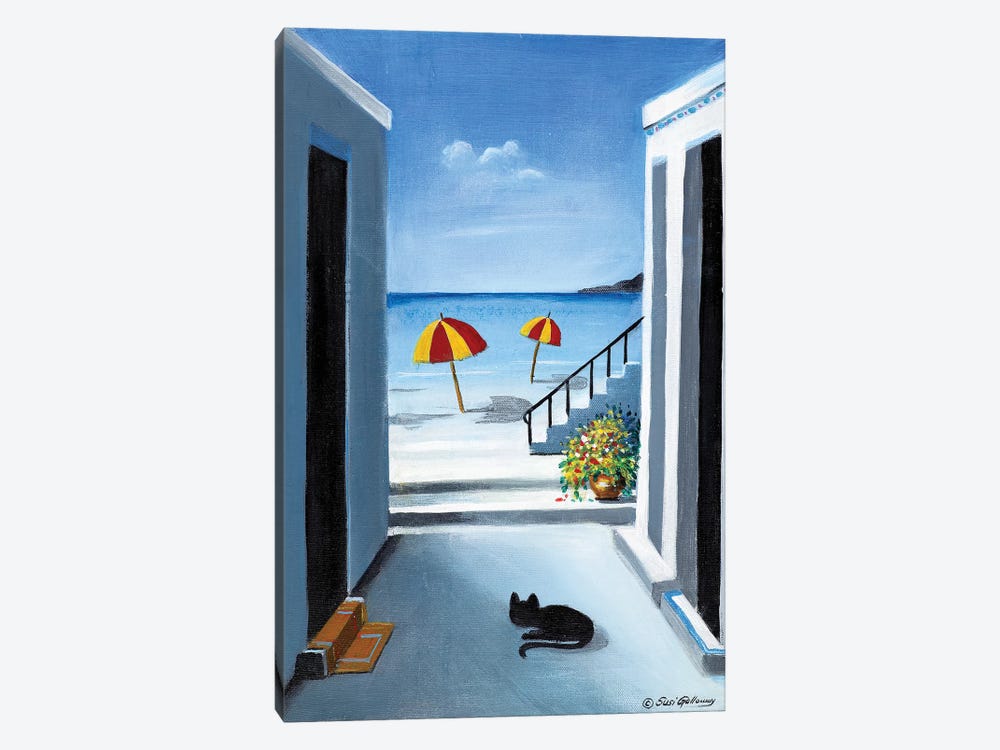 Noon By The Beach by Susi Galloway 1-piece Canvas Artwork