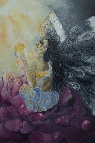 Dawn Of Hope by Sangeetha Bansal metal wall art