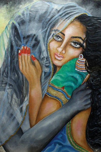 Veiled Love by Sangeetha Bansal gallery poster