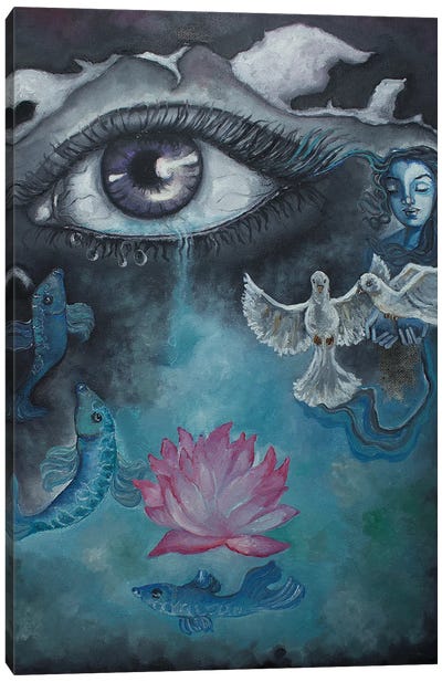 Dreams Canvas Art Print - Lotus Art