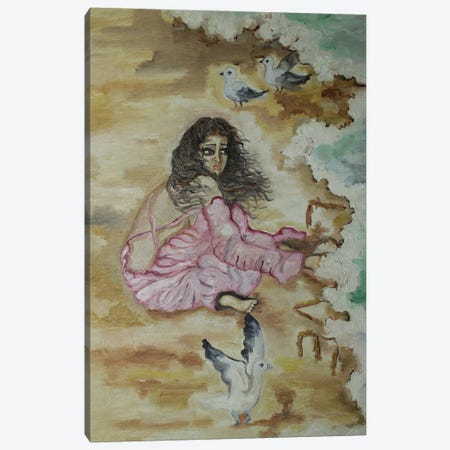Love Washing Away Canvas Print #SGB38} by Sangeetha Bansal Art Print