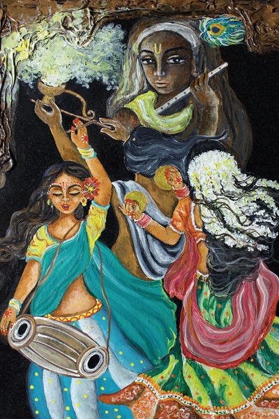 Sangeetha Bansal: Krishna Devotees by Sangeetha Bansal