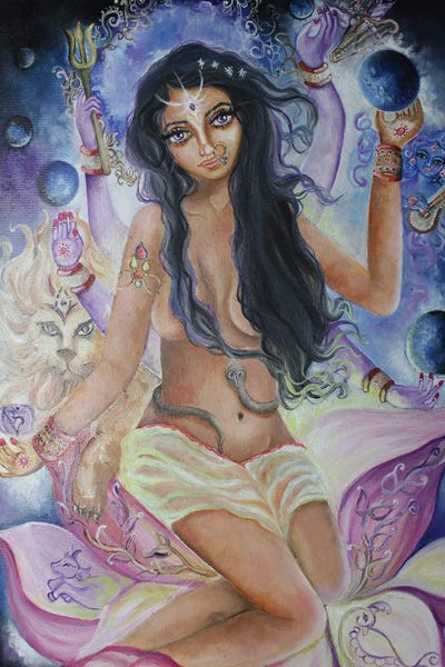 Sangeetha Bansal: Third Eye Chakra Goddess by Sangeetha Bansal