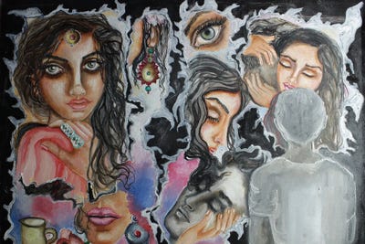 Memories by Sangeetha Bansal canvas print