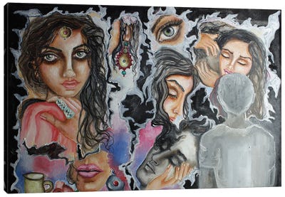 Memories Canvas Art Print - Sangeetha Bansal
