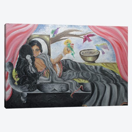 Leisure Canvas Print #SGB55} by Sangeetha Bansal Canvas Art