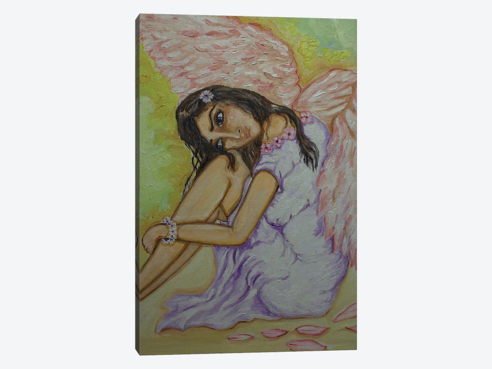 Broken Angel by Sangeetha Bansal 1-piece Canvas Print