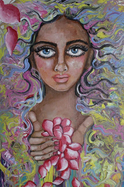 Colorful Explosion by Sangeetha Bansal wall art