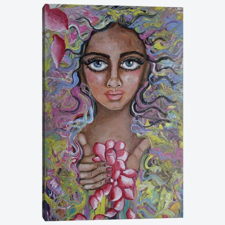 Colorful Explosion Canvas Print #SGB5} by Sangeetha Bansal Canvas Art
