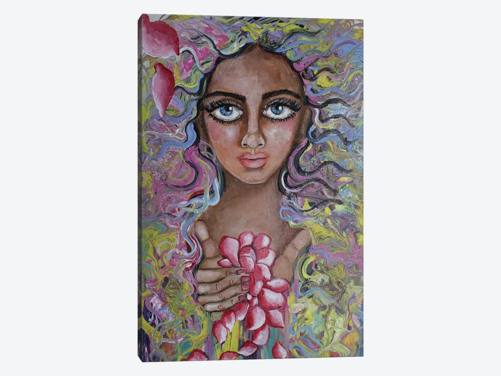 Colorful Explosion by Sangeetha Bansal 1-piece Art Print