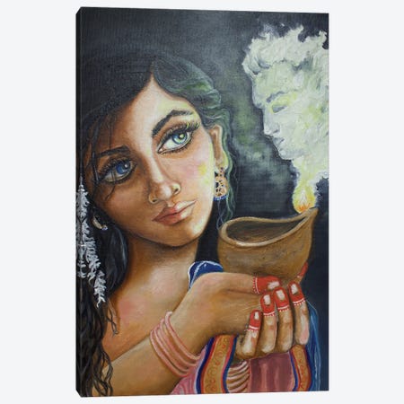 Noor Canvas Print #SGB60} by Sangeetha Bansal Canvas Wall Art