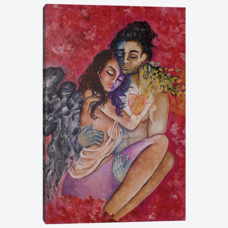 Healing Love Canvas Print #SGB70} by Sangeetha Bansal Canvas Art Print