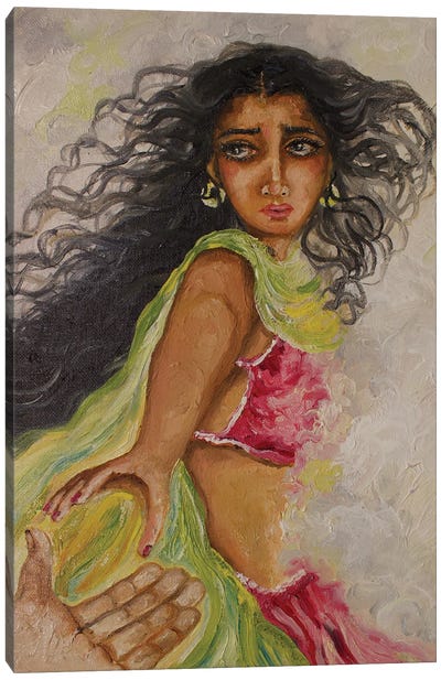 Letting Go Canvas Art Print - Indian Décor