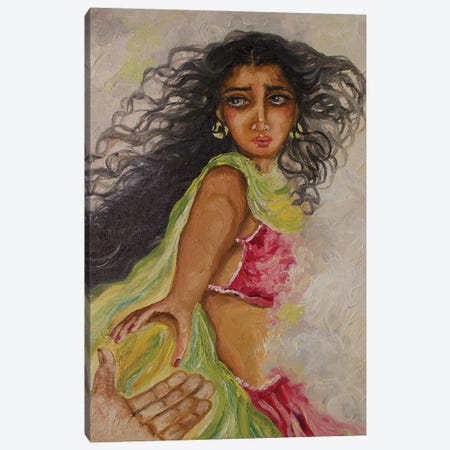 Letting Go Canvas Print #SGB73} by Sangeetha Bansal Canvas Print
