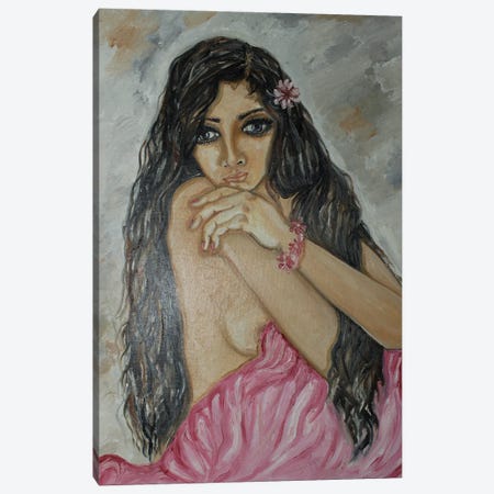 Lost In Thought Canvas Print #SGB74} by Sangeetha Bansal Canvas Wall Art