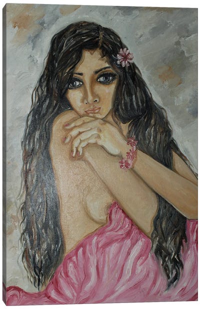 Lost In Thought Canvas Art Print - Sangeetha Bansal