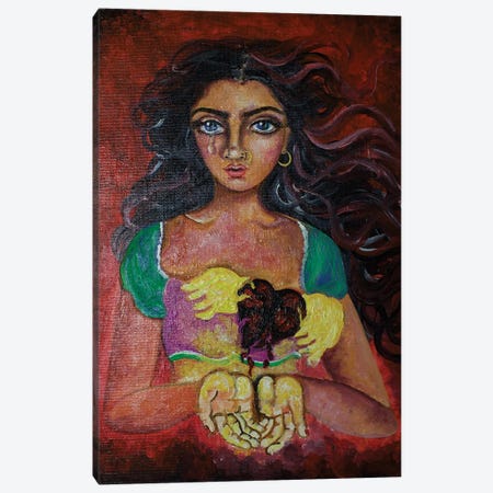 Love Gone Canvas Print #SGB75} by Sangeetha Bansal Canvas Wall Art