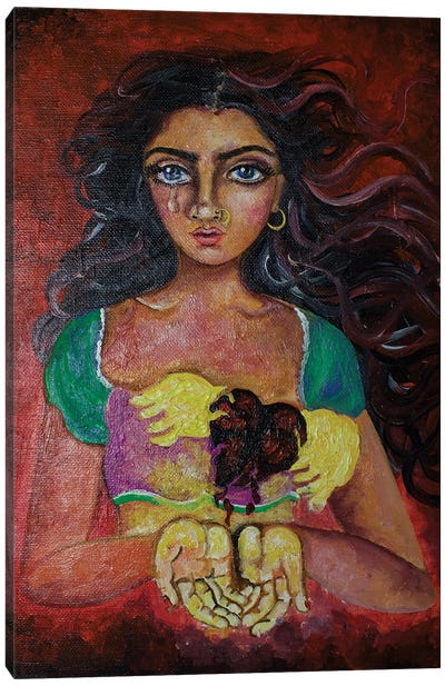 Love Gone Canvas Art Print - Sangeetha Bansal
