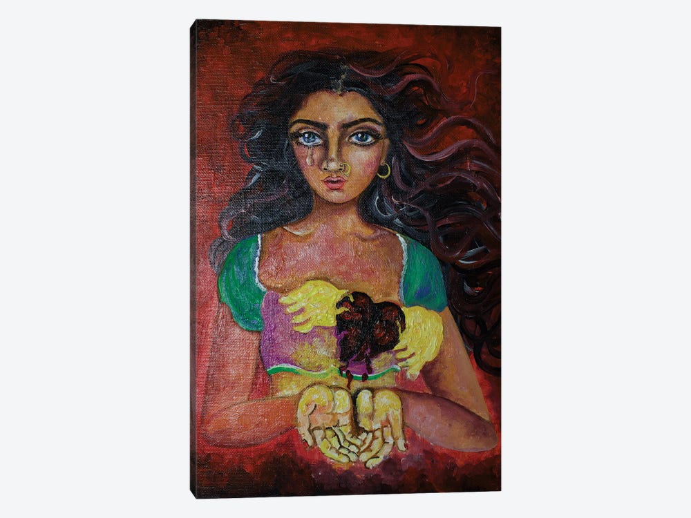 Love Gone by Sangeetha Bansal 1-piece Canvas Art Print