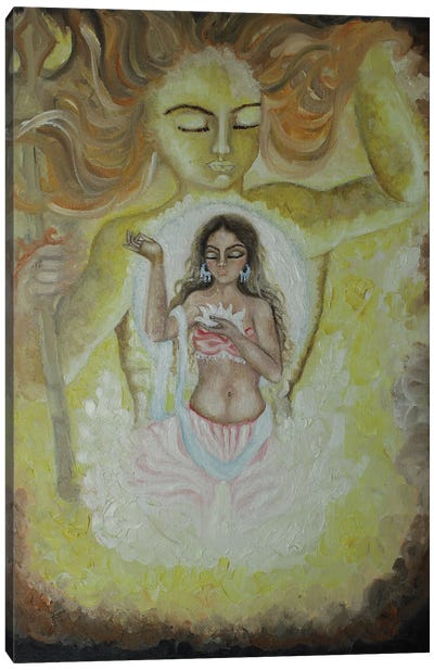 Universe Canvas Art Print - Indian Décor