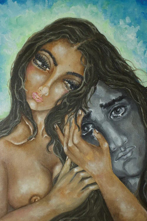 Wipe My Tears by Sangeetha Bansal wall art