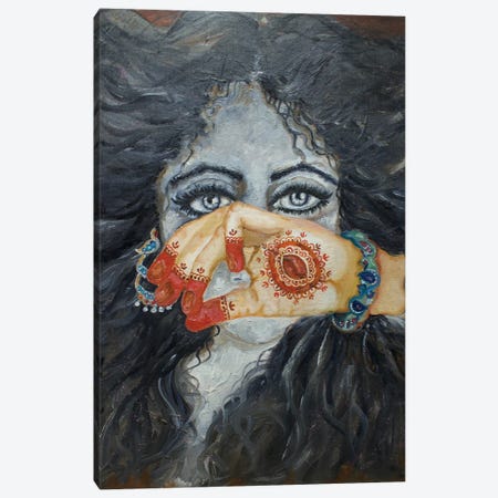Eyes Have It Canvas Print #SGB9} by Sangeetha Bansal Art Print