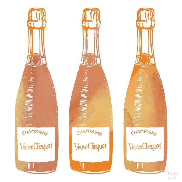 Seasonal Glam: Veuve Cliequot Champagne by Statement Goods