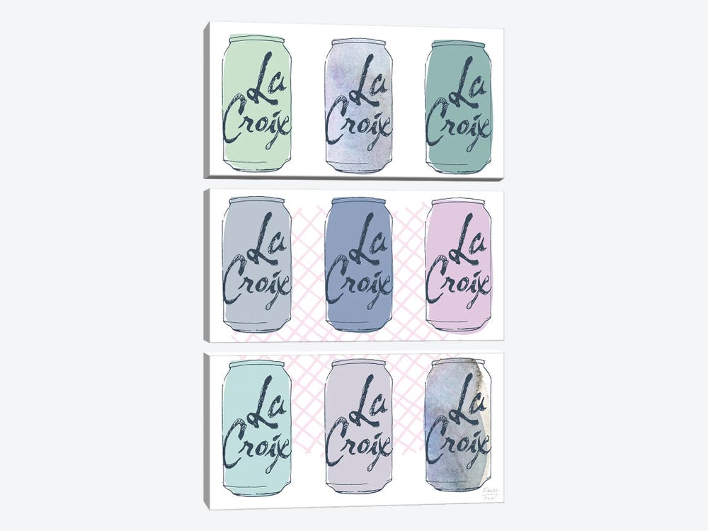 La Croix Nine Pack by Statement Goods 3-piece Art Print
