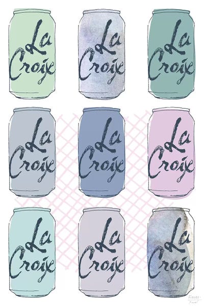 Minimalist Décor: La Croix Nine Pack by Statement Goods