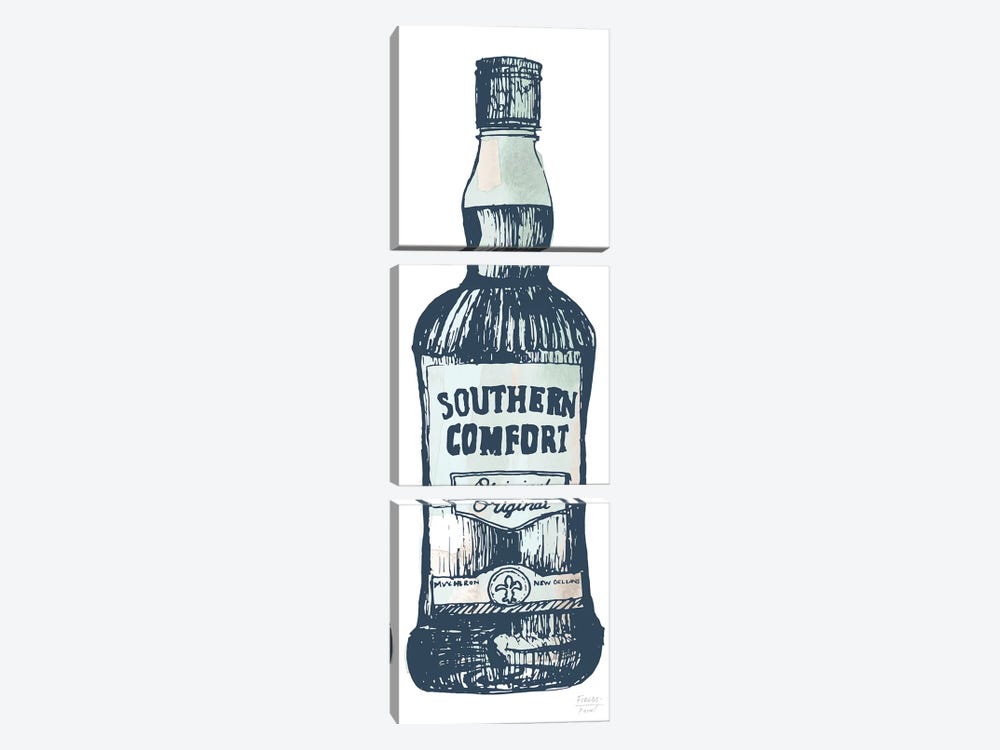 Southern Comfort Whiskey by Statement Goods 3-piece Canvas Artwork