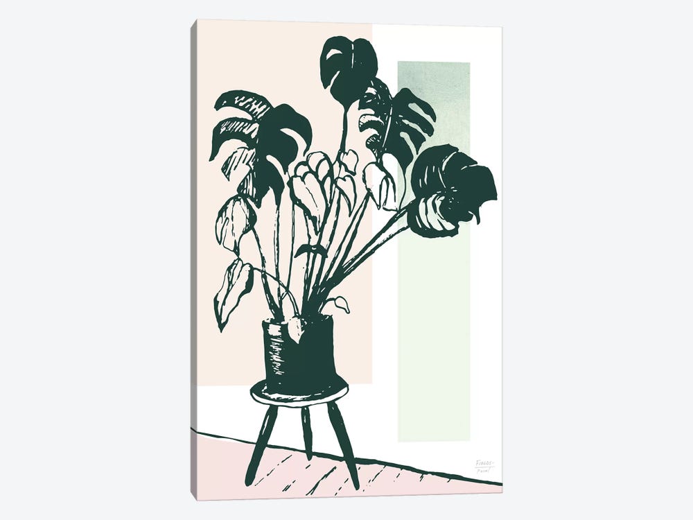 Plant Life by Statement Goods 1-piece Canvas Art Print