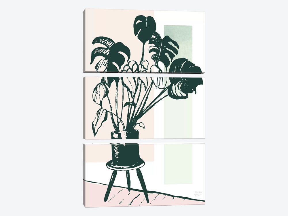 Plant Life by Statement Goods 3-piece Canvas Print