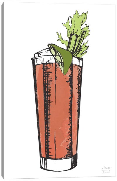 Bloody Mary Canvas Art Print - Bloody Mary