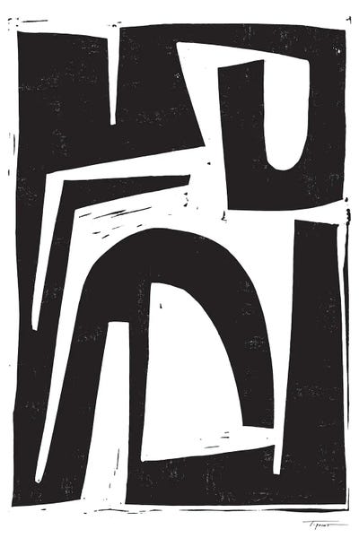 Black & White Patterns: Reversible No. 1 by Statement Goods