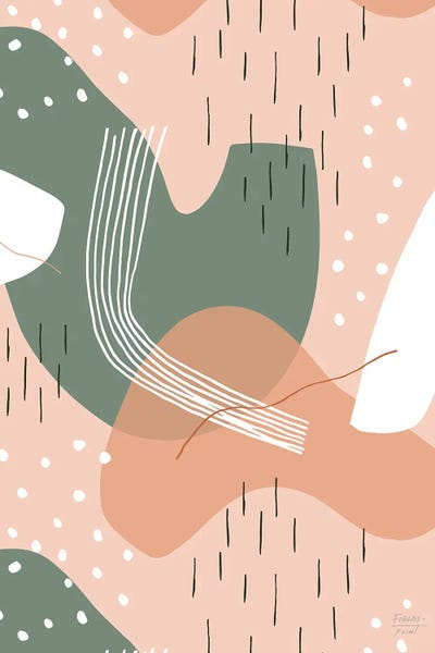 Wandering Shapes by Statement Goods art print