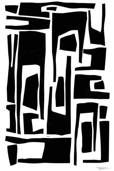 Minimalist Abstract: Elongated Modern And Abstract Shapes by Statement Goods