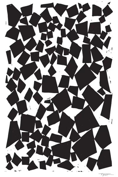 Minimalist Bohemian Decor: Geometric Squares And Trapezoids by Statement Goods