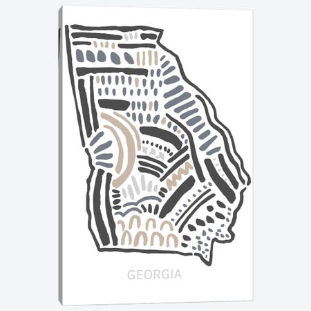 Georgia Canvas Print #SGD21} by Statement Goods Canvas Artwork