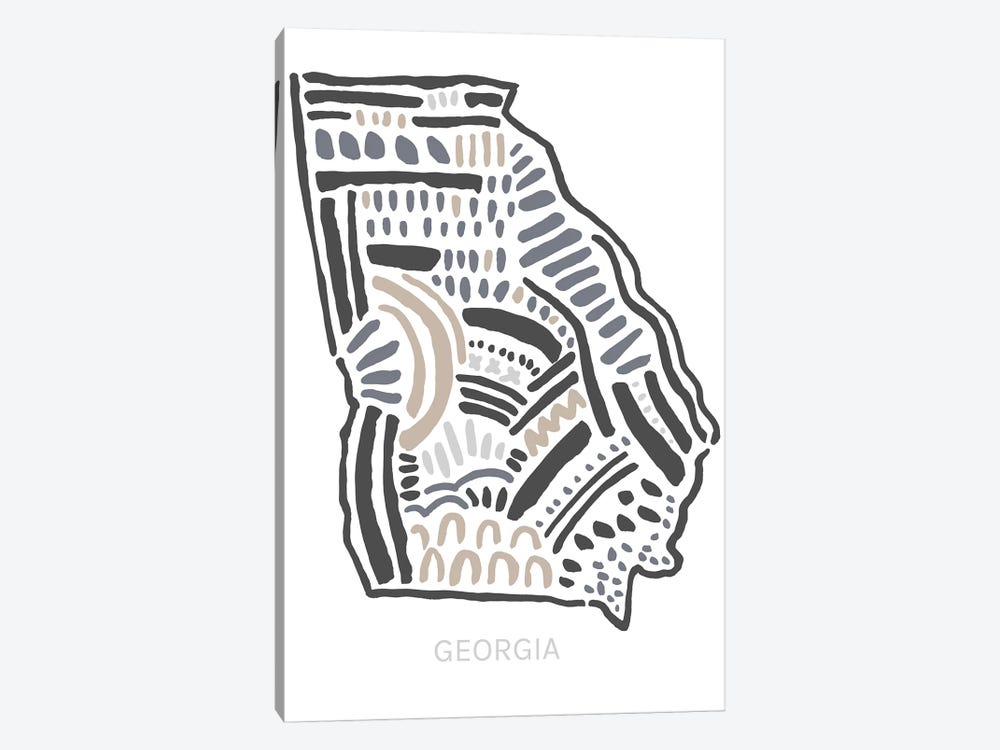 Georgia by Statement Goods 1-piece Canvas Art