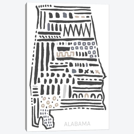 Alabama Canvas Print #SGD3} by Statement Goods Canvas Art Print