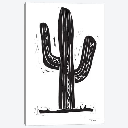 Modern Cactus Canvas Print #SGD43} by Statement Goods Canvas Art